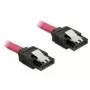 SATA laidas DeLOCK 82677 0.5m Raudonas