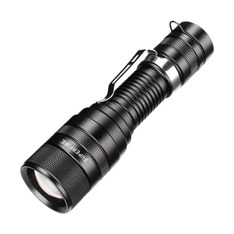 Superfire F5 žibintuvėlis, 1100 lm, USB