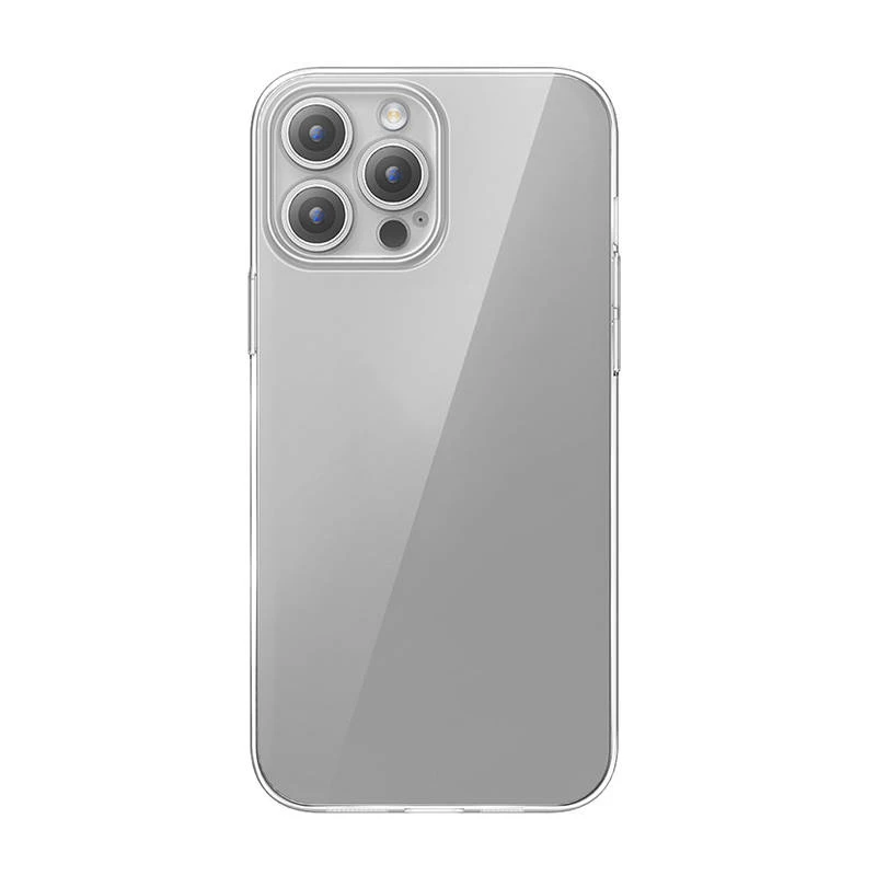 Skaidrus dėklas Baseus iPhone 15 Pro + grūdintas stiklas