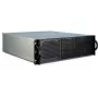 Inter-Tech 3U-30248 Rack Black, Stainless steel
