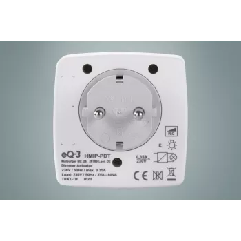 Dimmer ir jungiklis eQ-3 AG HmIP-PDT External White