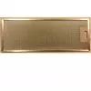 Metalinis riebalų filtras Respekta MIZ 4138 — atsarginis rinkinys, 2 vnt.