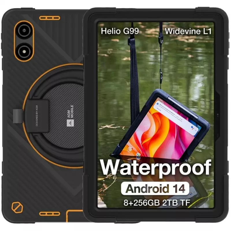 Planšetė Beafon AGM PAD P2 Active 10,9 colio 2GHz Mediatek Helio G99 8GB RAM 256GB Android 11