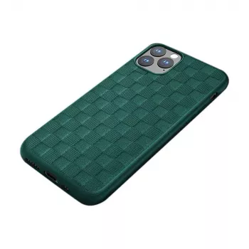 Apsauginis minkštas dėklas Devia Woven2, skirtas iPhone 11 Pro, žalias