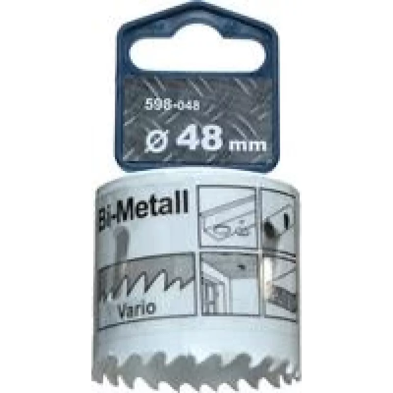 Skylučių pjūklas KWB 598048 4,8 cm Vienetinis Aliuminis Varis Plastikas Plienas Mediena