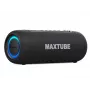 Garsiakalbiai TRACER MaxTube 20W TWS Bluetooth, juodi — nešiojamas belaidis garsas, stereofoninis garsas