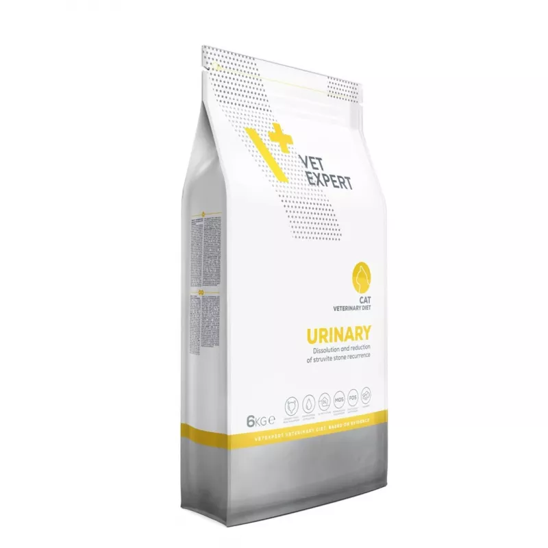 VET EXPERT Veterinary Diet Urinary Cat - sausas ėdalas katėms - 6 kg