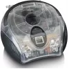 Nešiojamasis radijo CD grotuvas Lenco SCD-24TR — FM, 4 W išvestis, LCD, teleskopinė antena, AC/DC, 6×C baterijos