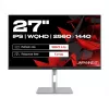 JAPANNEXT JN-I270WQHD300F-HSP kompiuterio monitorius 68,6 cm (27 colių) 2560 x 1440 pikselių Wide Quad HD LED pilkas