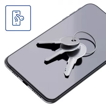 3MK FlexibleGlass Clear ekrano apsauga Motorola Edge 50 Neo Apsauga nuo kritimo Įbrėžimų Smūgiams atspari