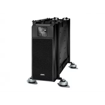 APC Smart-UPS On-Line, 6kVA/6kW, Rackmount 4U, 230V, 6x C13+4x C19 IEC lizdai, tinklo plokštė+SmartSlot, pailginta veikimo trukmė, su bėgeliu, Marine