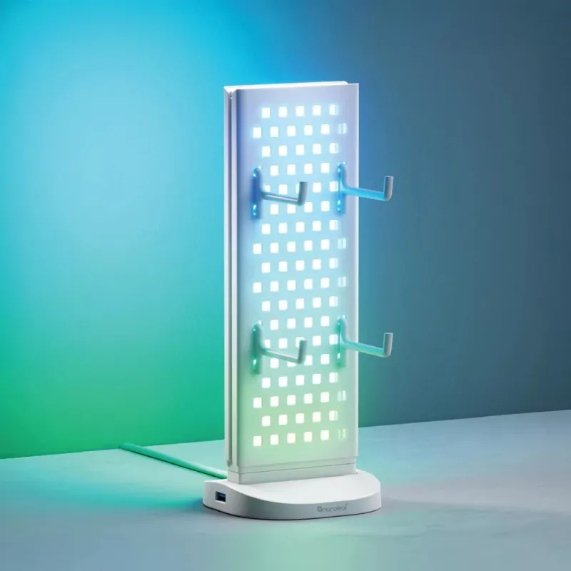 Nanoleaf Pegboard Desk Dock, Balta | 15 W | RGB