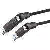 USB4 HDMI kabelis 4smarts ComboCord 240W 1,5 m – USB4 į HDMI, 240W galios tiekimas, 1,5 m ilgis