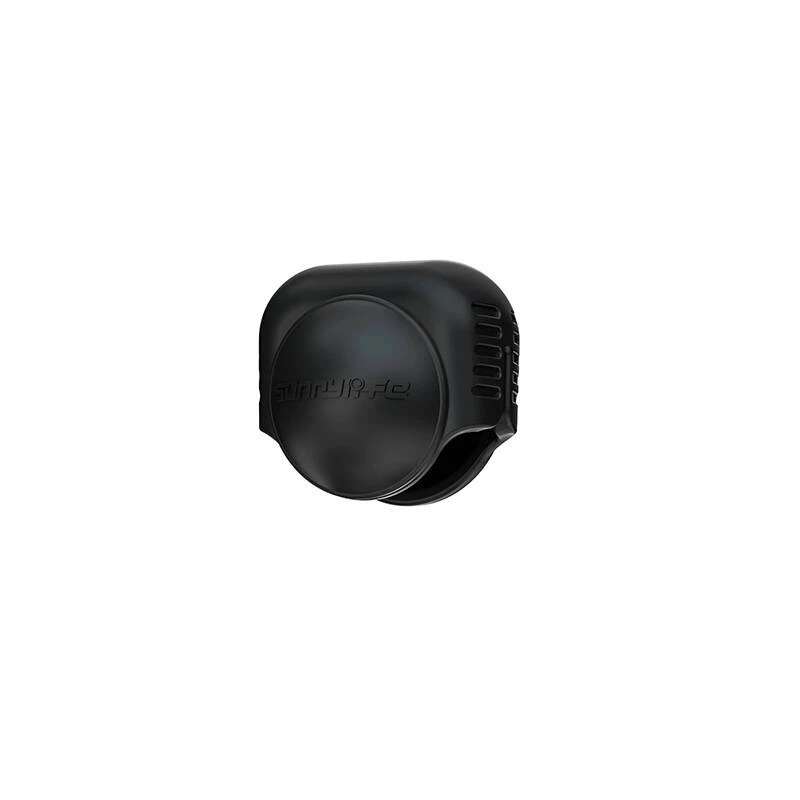 Apsauginis silikoninis dėklas su objektyvo dangteliu, skirtas Insta360 X4, Sunnylife — juodas