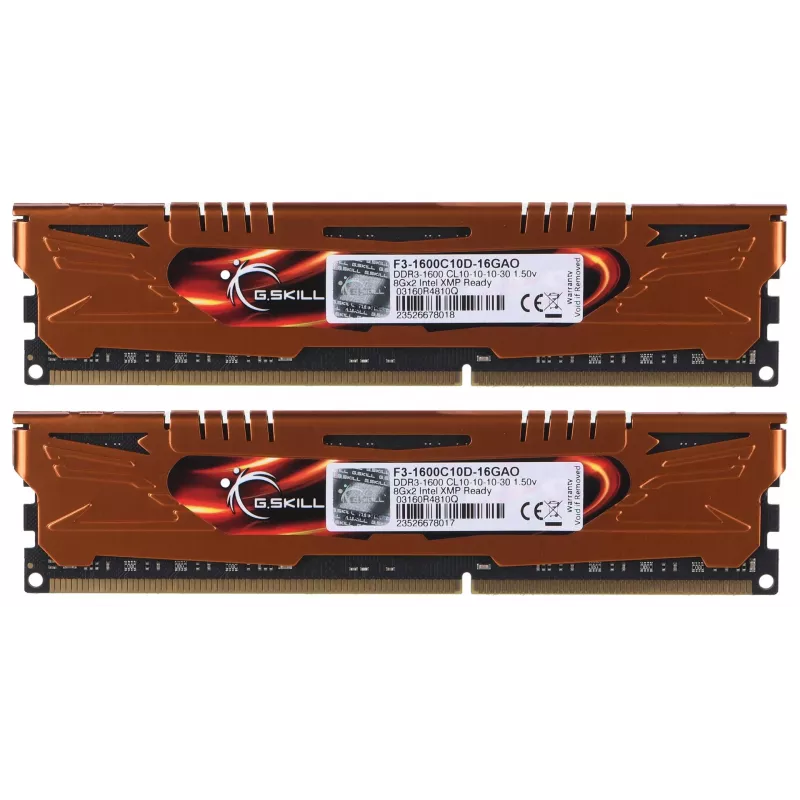 G.SKill ARES 16Go rinkinys DDR3 PC3-12800 CL10 (F3-1600C10D-16GAO)