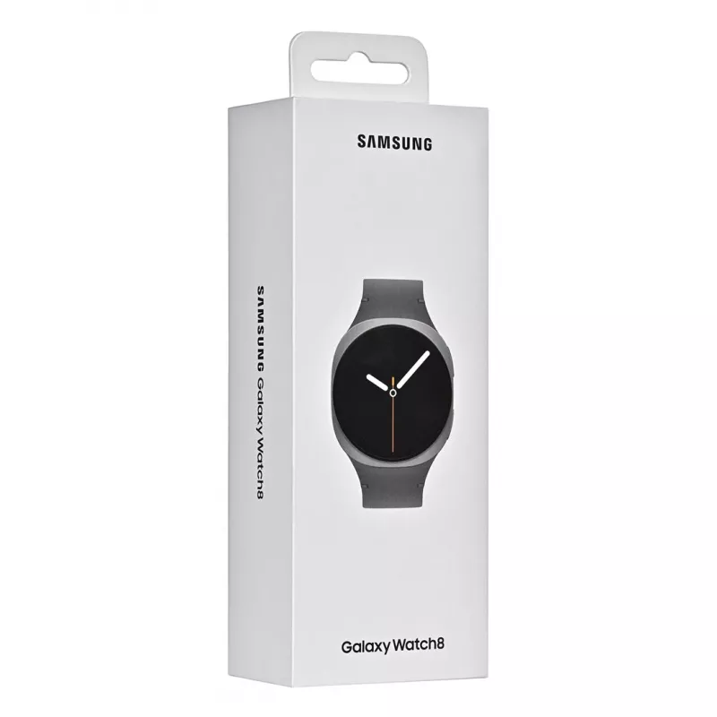 Samsung Galaxy Watch 8 3,81 cm (1,5 colio) AMOLED 44 mm Skaitmeninis 480 x 480 pikselių Liečiamas ekranas Grafitas Wi-Fi GPS (palydovas)