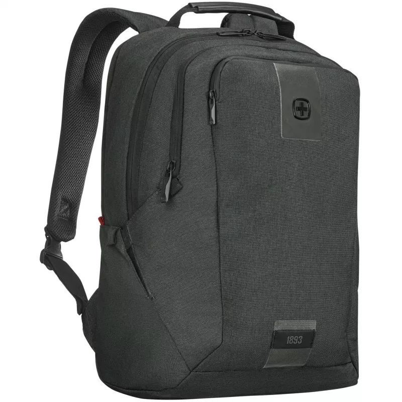 WENGER MX ECO Professional 40,64cm 16Zoll nešiojamojo kompiuterio kuprinė su 25,4cm 10Zoll planšetės kišene, anglis