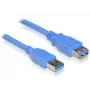 USB 3.0-A laidas (vyriškas- moteriškas) DeLOCK 82541 5 m mėlynas