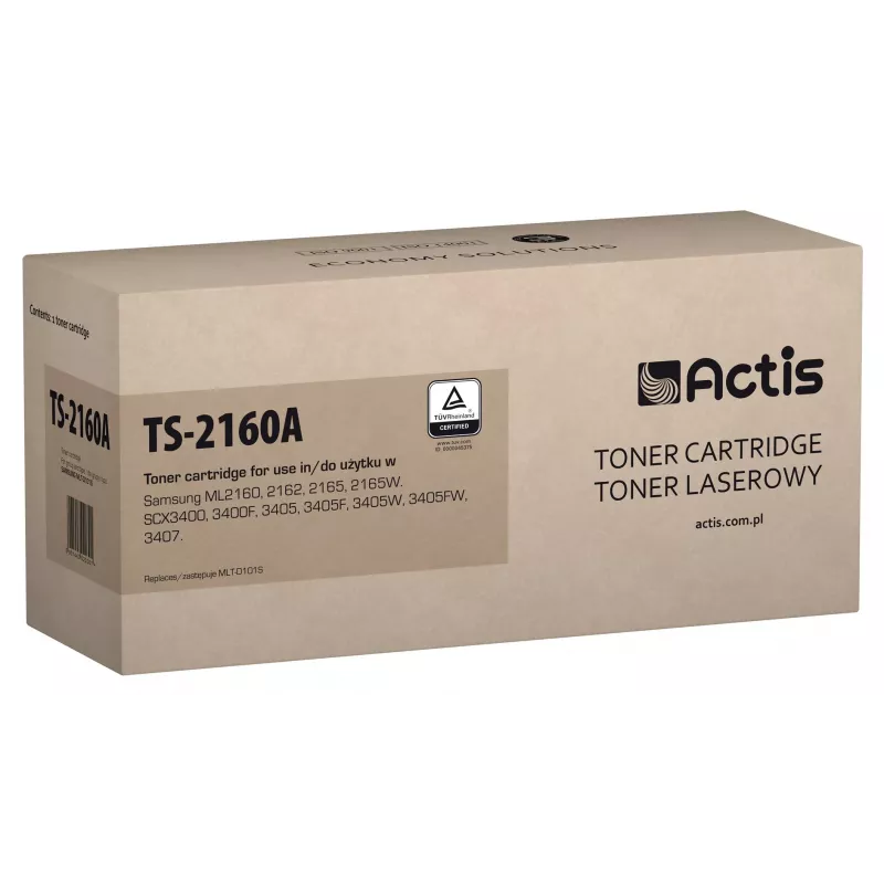 Actis TS-2160A Toneris (Pakaitalas Samsung MLT-D101S; Standartinis; 1500 puslapių; juodas)