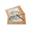 Piešimo ir eskizavimo popierius SMLT A4, 160 g/m², 20 lapų, klijuotas