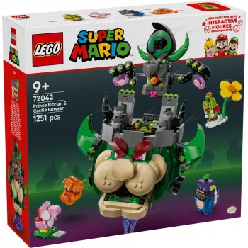 Konstruktorius LEGO Super Mario Princas Florianas ir Bowserio pilis rinkinys 72042