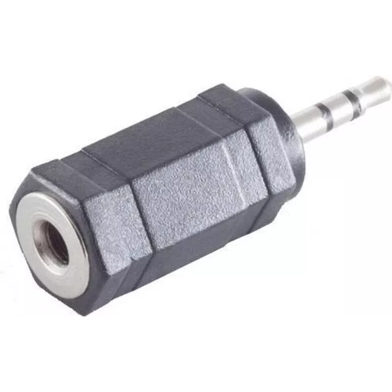 „ShiverPeaks BS57020“ kabelio lyties keitiklis 2,5 mm į 3,5 mm, juodas