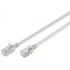 Digitus CAT 6A F/FTP plonas komutacinis kabelis 10 m pilkas