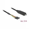 Serijinis laidas DeLOCK 63947 USB 2.0 Type-C 2m