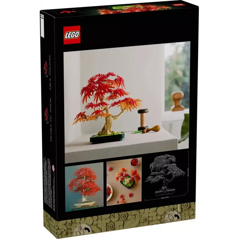 LEGO BOTANICALS 10348 Japoninis raudonasis klevas bonsai medis