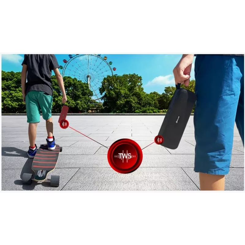 Nešiojamas garsiakalbis Tellur Bluetooth Speaker Loop 10W juodas