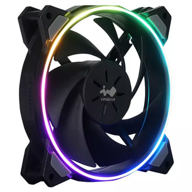 Korpuso ventiliatorius in win SIRIUS LOOP X3 120mm 3-RGB, 120 mm, 3-RGB apšvietimas