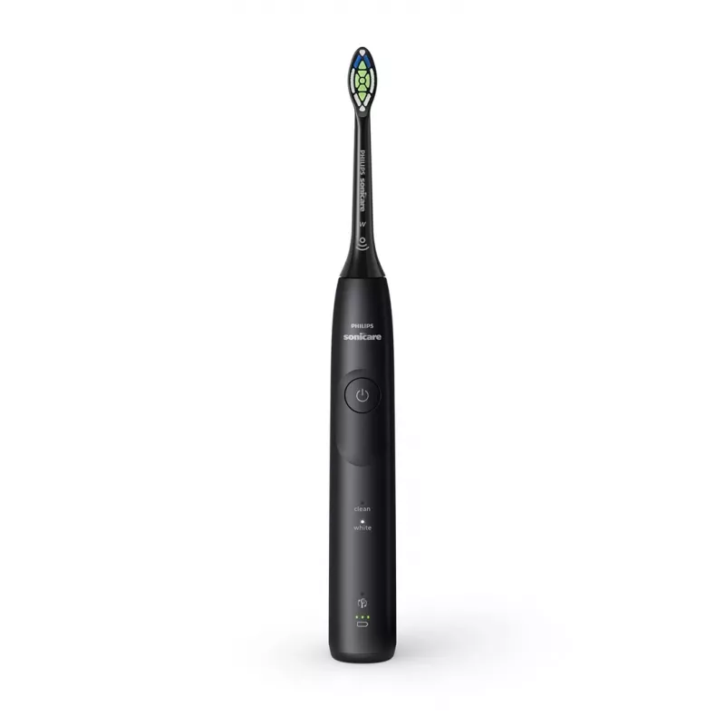 Įkraunamas sonic dantų šepetėlis Philips Series 5500 HX7119/02 — 2 rankenėlės, 2 šepetėlių galvutės, ličio jonų baterija, kasdienė priežiūra ir balinimas