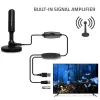 TV antena QOLTEC DVB-T2 28 dBi su signalo stiprintuvu, vidaus/lauko priėmimui