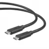 TB laidas USB-C – USB-C 2 m 60 W 5 Gbps juodas