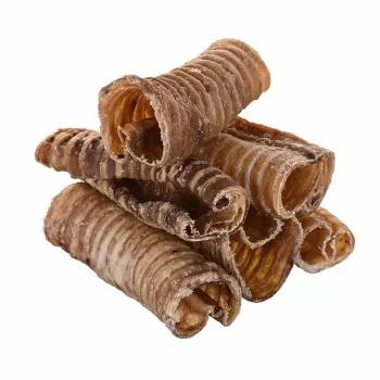 Šunų skanėstas PETITTO jautienos trachėja 1 kg - PETITTO jautienos trachėjos kramtukas