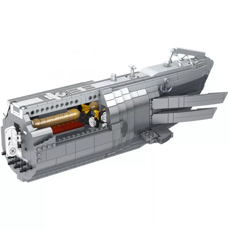 Žaislinis konstruktorius REVELL Revell U-Boat Das Boot Brick System modelio rinkinys MPN 00960