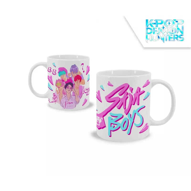 Keraminis puodelis 325 ml K-POP Demon Hunters Saja Boys