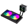 Gamemax CPU skysčio aušintuvas | GLACIER 240 LCD BK | Intel, AMD