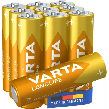 Vienkartinė baterija Varta 4106101761 AA Šarminė