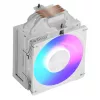 MODECOM Volcano 0C T202 LCD ARGB procesoriaus oro aušintuvas 12 cm Baltas