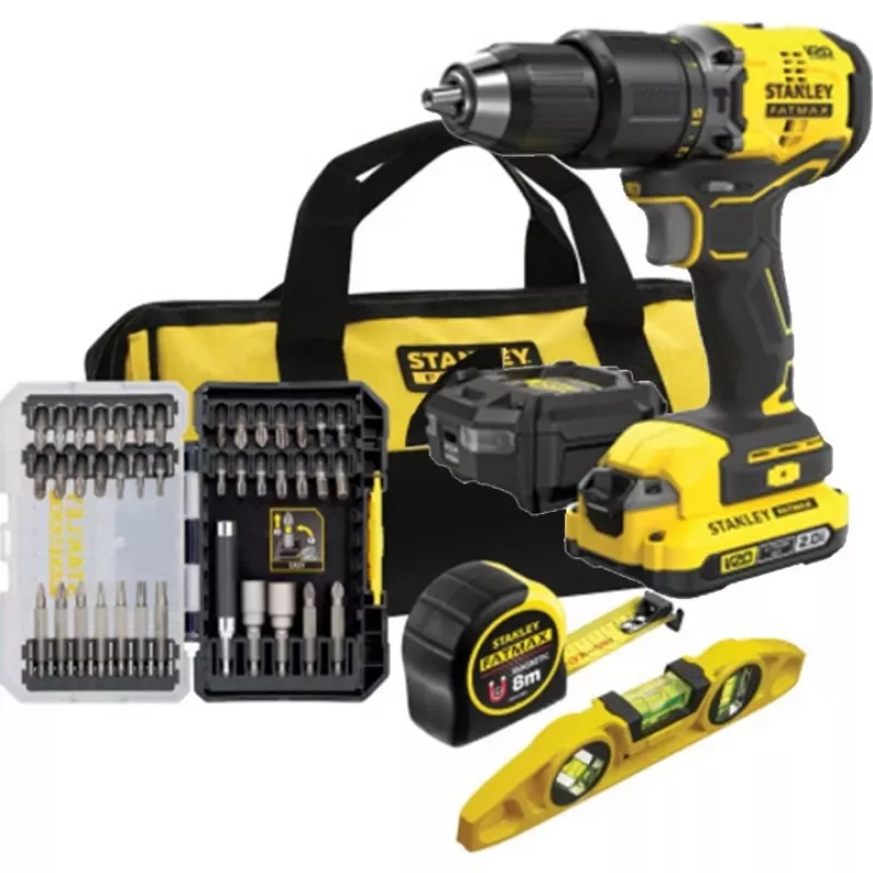 Gręžtuvo/suktuvo rinkinys su priedais SFMCK101D1S Stanley