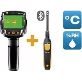 testo 872s Baudiagnose-Set šiluminė kamera nuo -30 iki +650 °C 240 x 180 pikselių 9 Hz (0560 8726)