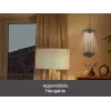 Įkraunamas žibintas Beper P207ILI102, Corten apdaila, nešiojamas, baterijomis maitinamas šviestuvas