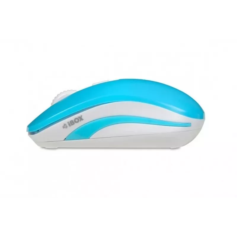 pelė IBOX LORIINI ambidextrous RF wireless optical 1600 DPI, 3 mygtukai, nano USB imtuvas, 10 m nuotolis