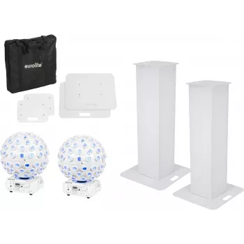 Stovo komplektas EUROLITE 20000652 100 cm su 2× LED B-40 White Effect