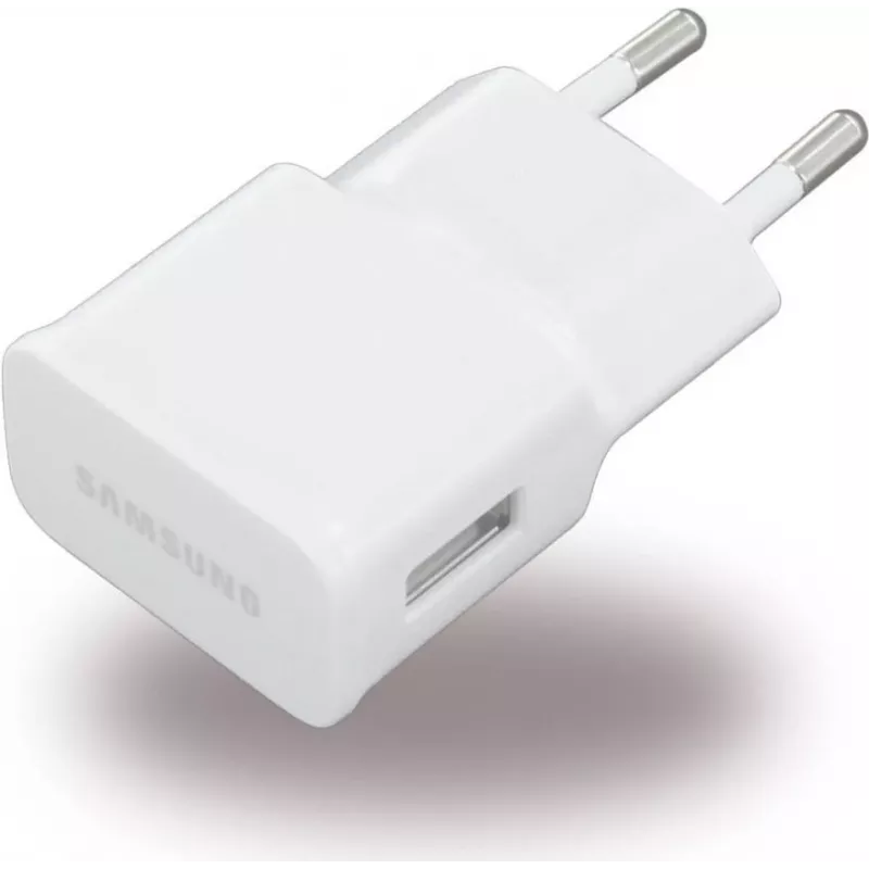 Samsung - ETAOU83EWE / 81EWE - Įkroviklis / Adapteris - USB - 1000mA - Baltas BULK (ETAOU83EWE / 81EWE)