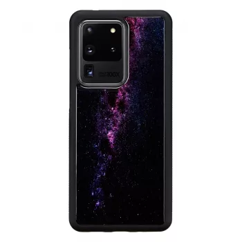 Apsauginis dėklas iKins Samsung Galaxy S20 Ultra – juodos Milky Way apdailos