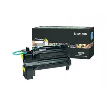 Lexmark C792X1YG geltonas dažiklis, 30 000 puslapių