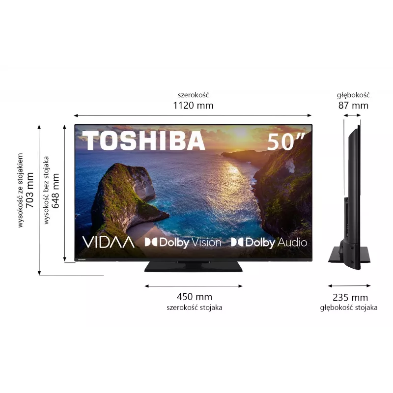 LED televizorius 50 colių 50UV3463DG