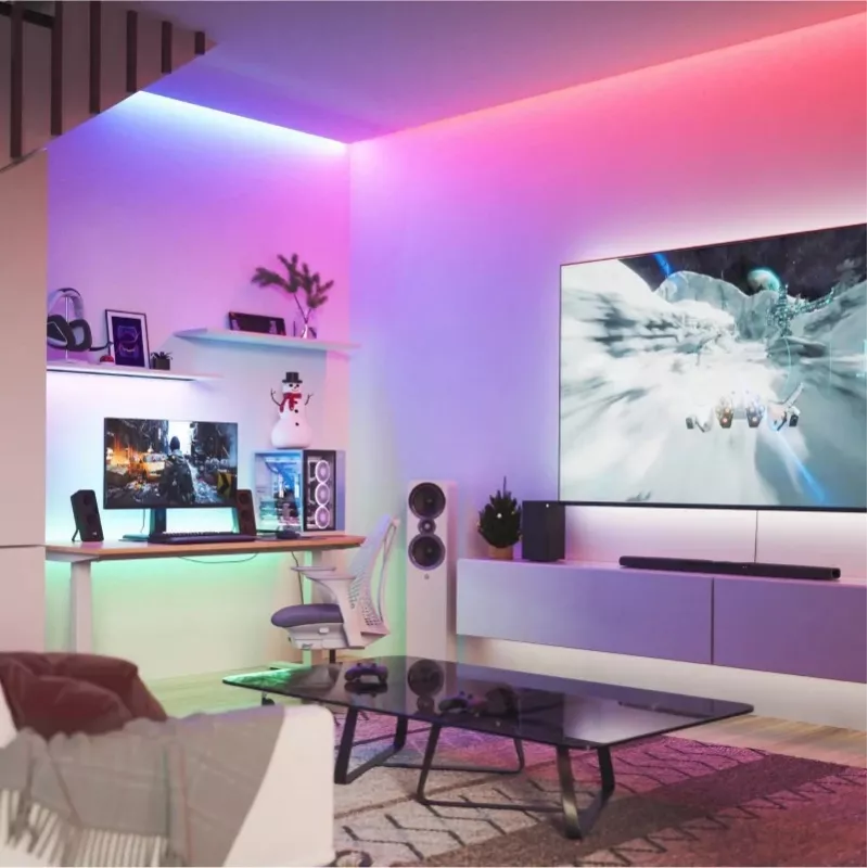 Nanoleaf Essentials Light Strips Expansion 2 Meters|23 W|RGBCW|Bluetooth, Thread|2700 - 6500 K